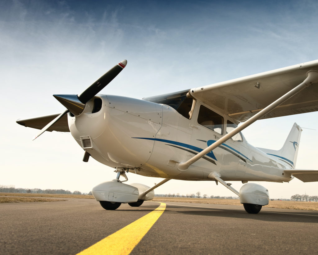 Aspiring Private Pilots may fly a Cessna 172, such as this one.