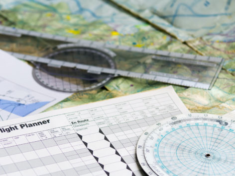 Cross country flight planning